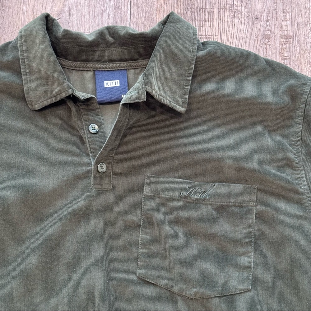 Kith Summer Cord Madoc Polo XL Cypress